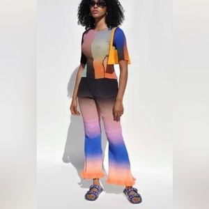 Julia Heuer Rose trousers sisko print.